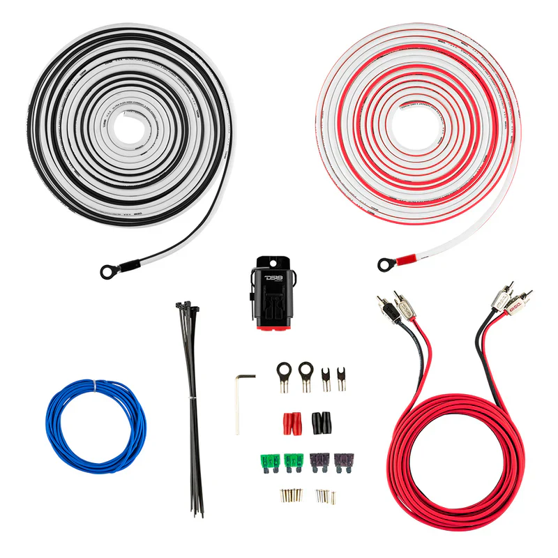MOFCKIT8 8-GA Marine Tinned OFC Amplifier Installation Kit - WHITE - Image 2