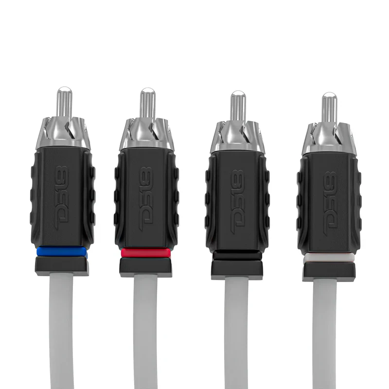 MOFCR-25FT.4CH RCA Marine Grade Tinned 100% Copper OFC 25 Feet / 4 Channel - WHITE - Image 4