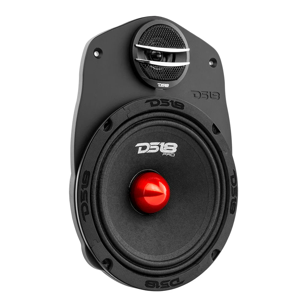 MP69 High Density ABS 6x9" 2- Way Speaker Adapter 1 X 6.5" Speaker and 1 x 1.38" Tweeter - Image 2