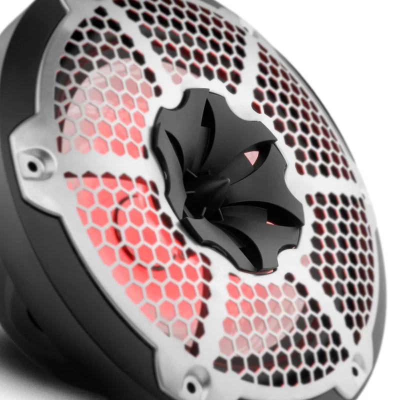 NXL-10M/BK NXL 10" 2-Way Coaxial Marine Speaker With LED RGB Lights 200 Watts Rms 4-Ohm -Black - Image 3