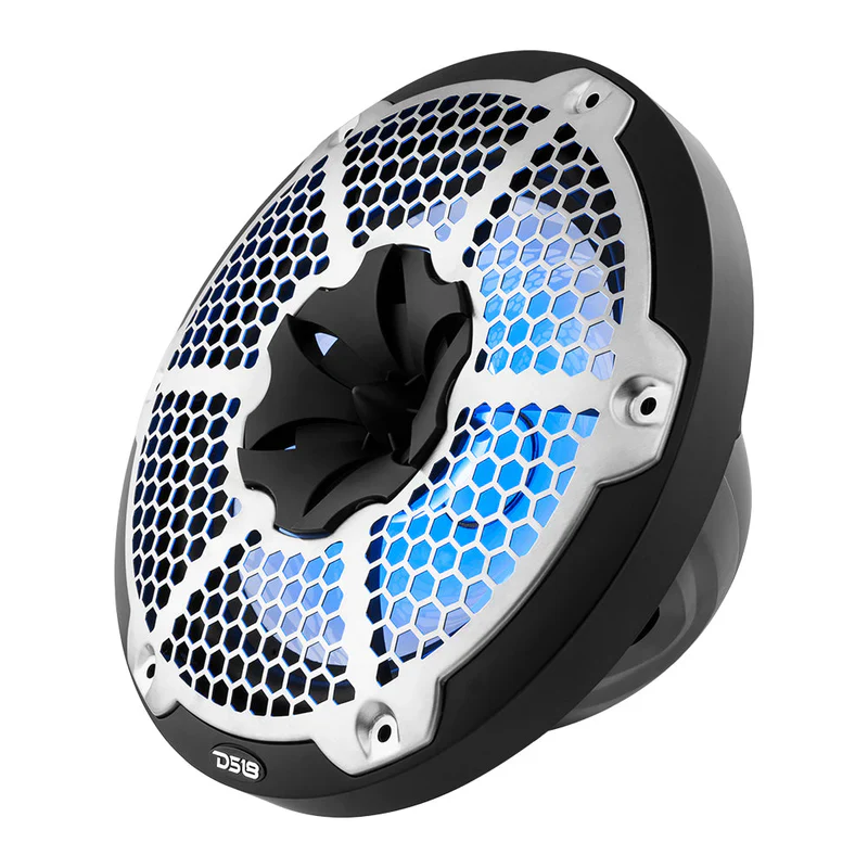 NXL-10M/BK NXL 10" 2-Way Coaxial Marine Speaker With LED RGB Lights 200 Watts Rms 4-Ohm -Black - Image 7
