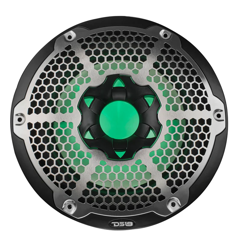 NXL-10SUB/BK NXL 10" Marine Subwoofer with RGB LED Lights 300 Watts Rms SVC 4-Ohm - Black - Image 4
