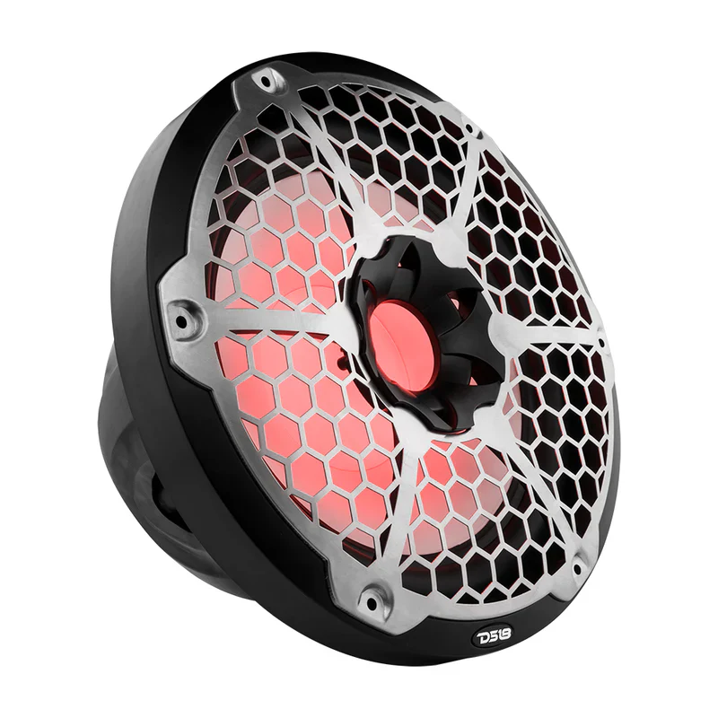 NXL-12SUB/BK NXL 12" Marine Subwoofer With LED RGB Lights 350 Watts Rms SVC 4-Ohm -Black - Image 6