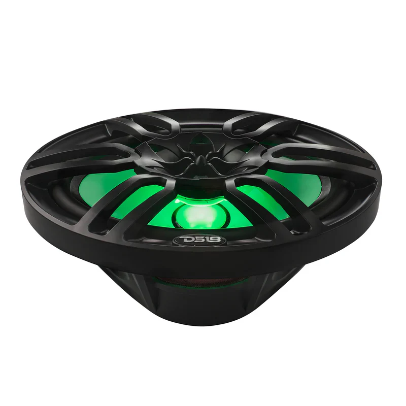 NXL-69/BK NXL 6x9" 2-Way Coaxial Marine Speaker With LED RGB Lights 125 Watts Rms 4-Ohm -Black - Image 5