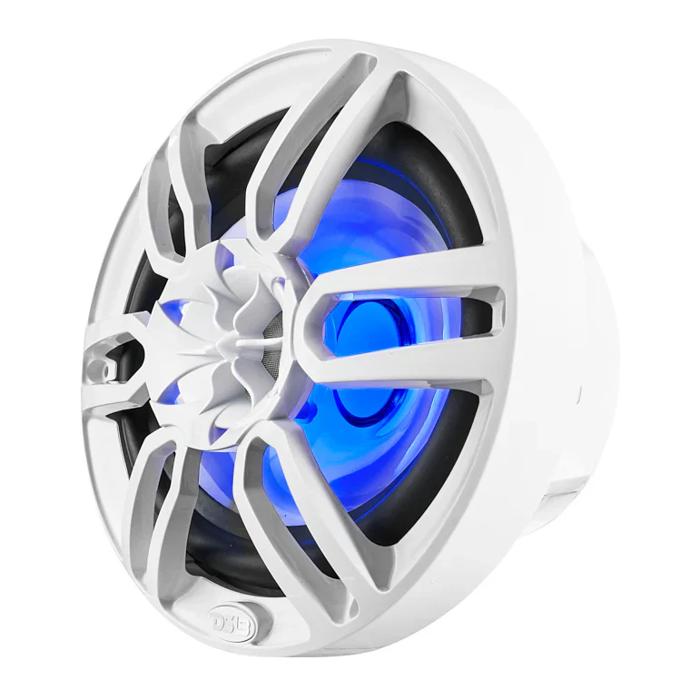 NXL-69/WH NXL 6x9" 2-Way Coaxial Marine Speaker With LED RGB Lights 125 Watts Rms 4-Ohm -White - Image 5