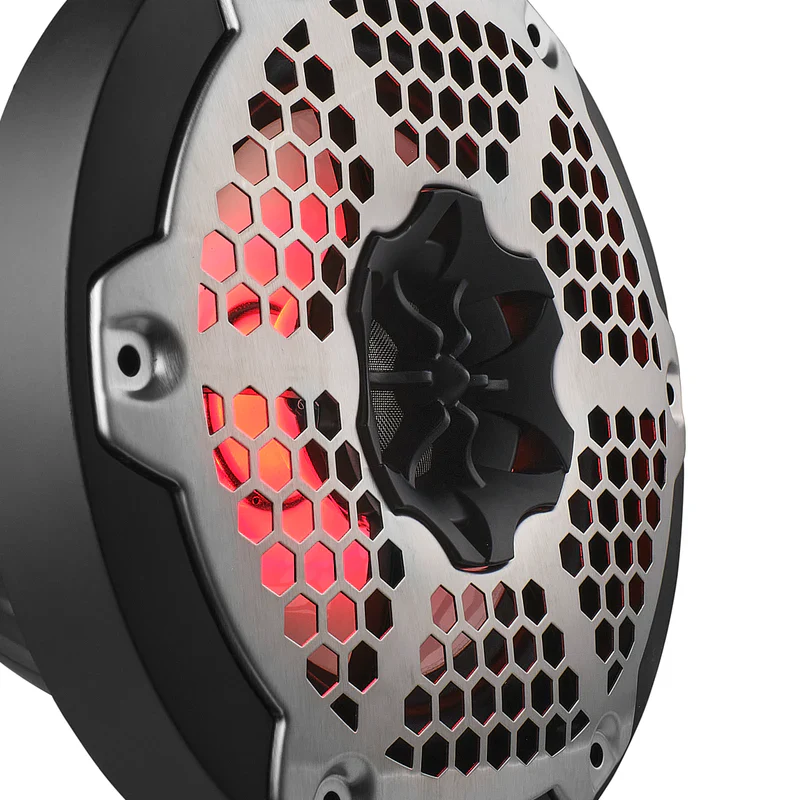 NXL-6M/BK NXL 6.5" 2-Way Coaxial Marine Speaker with RGB LED Lights 100 Watts Rms 4-Ohm - Image 9