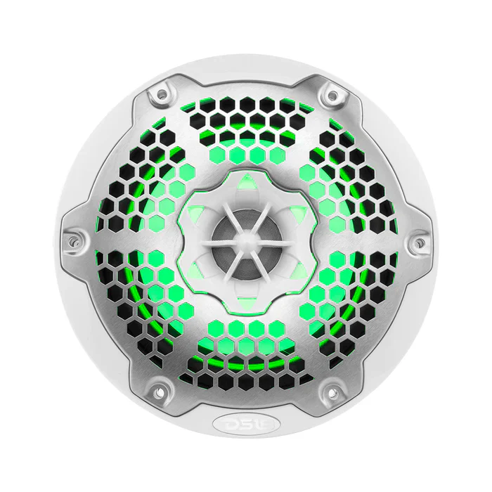 NXL-6M/WH DS18 NXL 6.5 2-Way Coaxial Marine Speaker With LED RGB Lights 100 Watts - Image 3