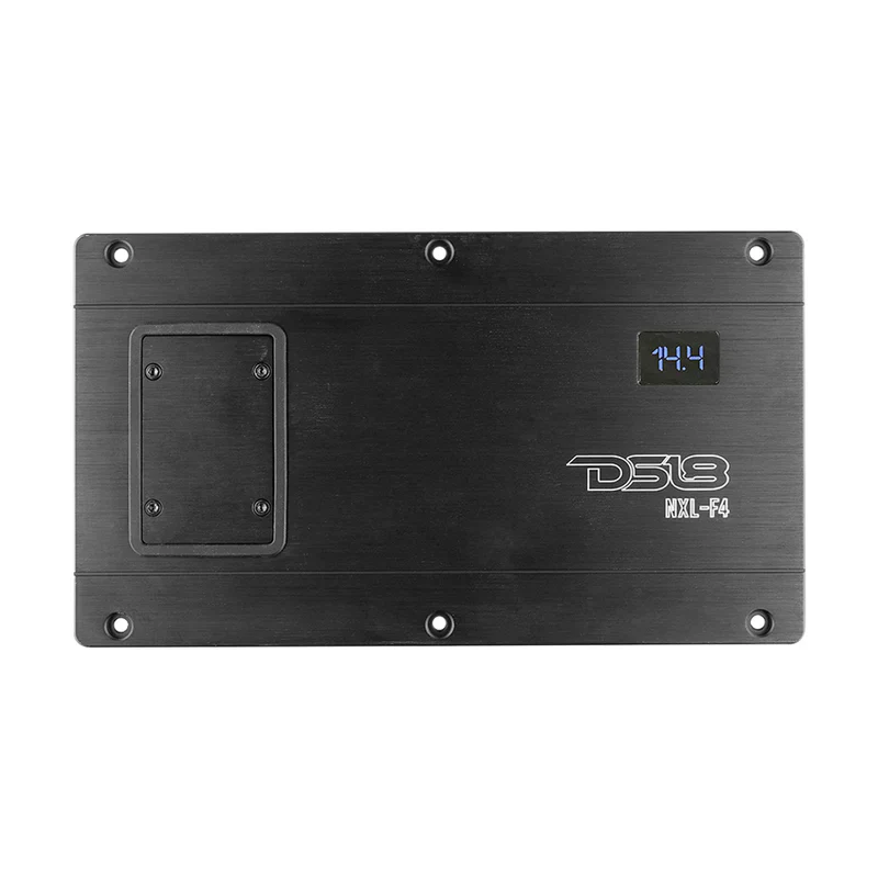 NXL-F4 NXL 4-Channel Full-Range Class D IP67 Marine and Powersports Flush Mount Amplifier 4 x 100 Watts Rms @ 4-Ohm - Image 4