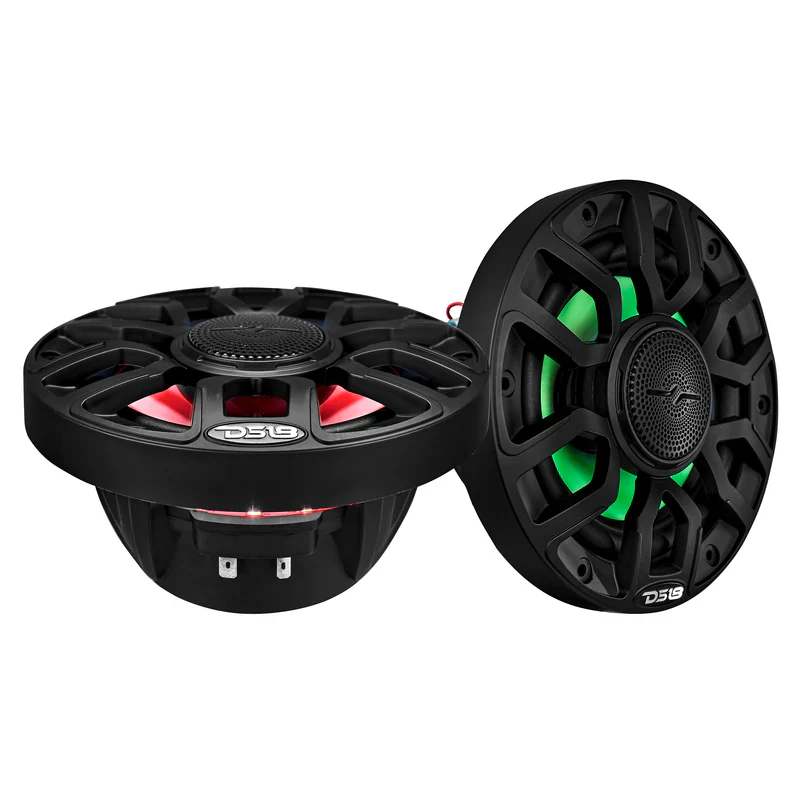 NXL-IQ6/BK NXL 6.5" 2-Way Coaxial Marine Speaker With Digital Led Lights And Bullet Tweeter 150 Watts 4-Ohm - Image 5