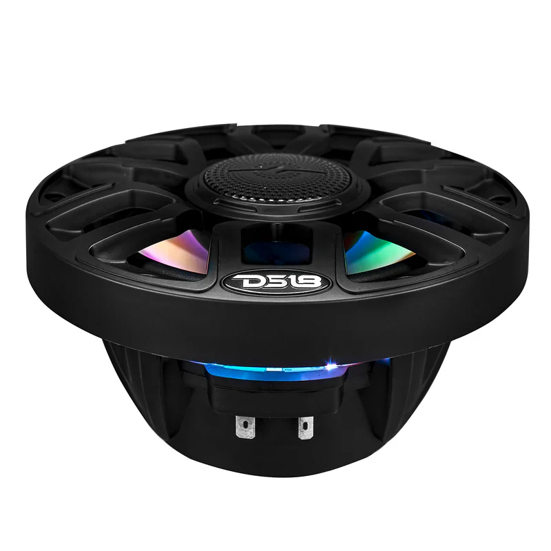 NXL-IQ6/BK NXL 6.5" 2-Way Coaxial Marine Speaker With Digital Led Lights And Bullet Tweeter 150 Watts 4-Ohm - Image 6