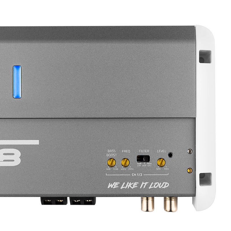 NXL-M2 NXL 2-Channel Full-Range Class D IP55 Marine Amplifier | 2 x 250W RMS @ 4-Ohm - Image 2