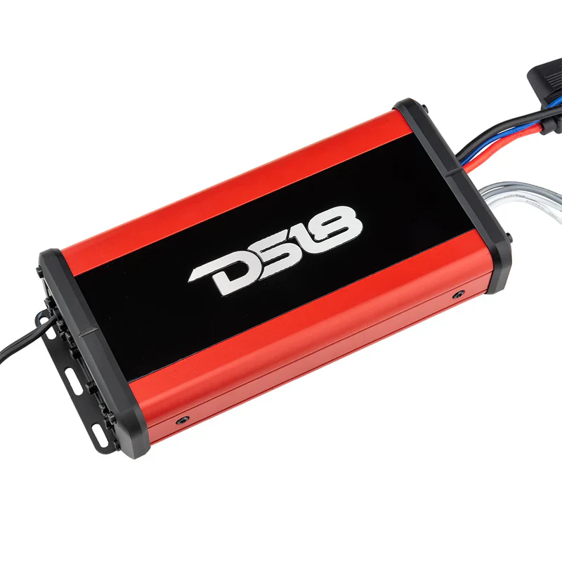 NXL-N4 NXL 4-Channel Full-Range Class D IP67 Marine and Powersports NANO Amplifier 4 x 100 Watts Rms @ 4-Ohm 1800 Watts Peak - Image 5