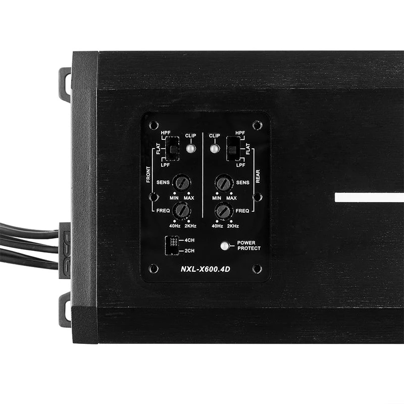 NXL-X600.4D NXL 4-Channel Full-Range Class D IP67 Marine and Powersports Amplifier 4 x 150 Watts Rms @ 4-Ohm - Image 2