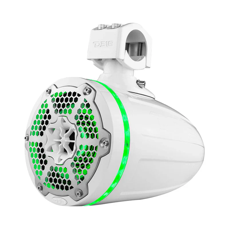 NXL-X6TPNEO/WH NXL 6.5" Neodymium Marine and Powersports Towers with Built-in Passive Radiator, 1" Driver and LED RGB Lights 150 Watts Rms -White - Image 5