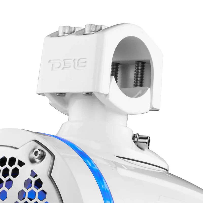 NXL-X6TPNEO/WH NXL 6.5" Neodymium Marine and Powersports Towers with Built-in Passive Radiator, 1" Driver and LED RGB Lights 150 Watts Rms -White - Image 6