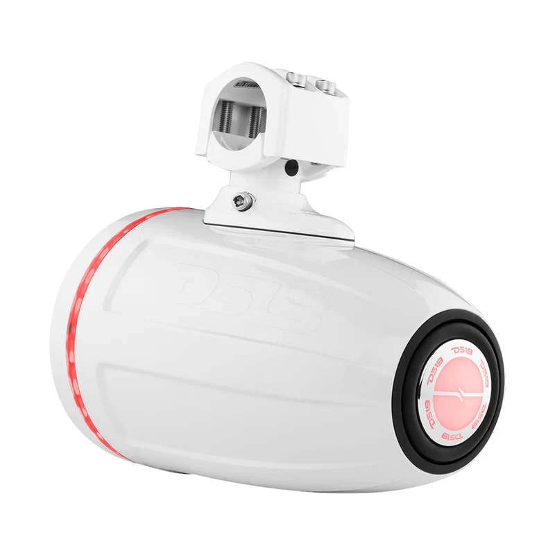 NXL-X6TPNEO/WH NXL 6.5" Neodymium Marine and Powersports Towers with Built-in Passive Radiator, 1" Driver and LED RGB Lights 150 Watts Rms -White - Image 7