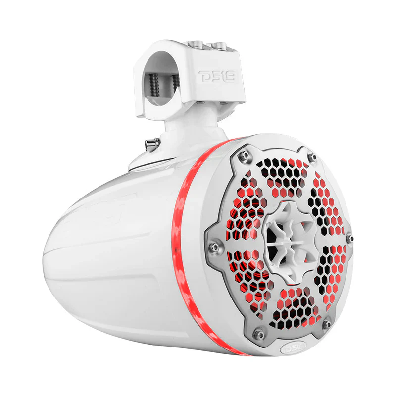 NXL-X6TPNEO/WH NXL 6.5" Neodymium Marine and Powersports Towers with Built-in Passive Radiator, 1" Driver and LED RGB Lights 150 Watts Rms -White - Image 8