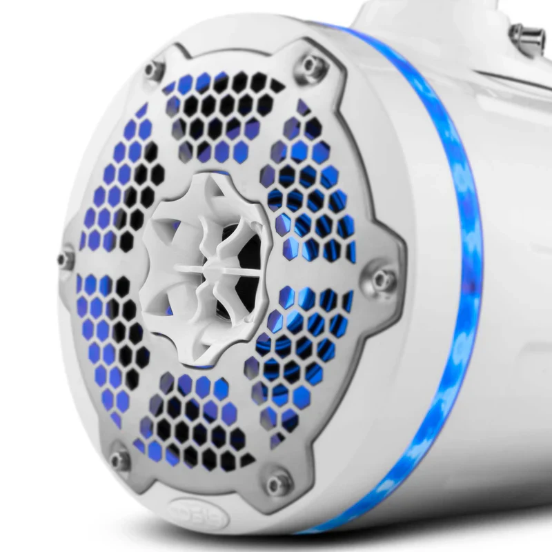 NXL-X6TPNEO/WH NXL 6.5" Neodymium Marine and Powersports Towers with Built-in Passive Radiator, 1" Driver and LED RGB Lights 150 Watts Rms -White - Image 9