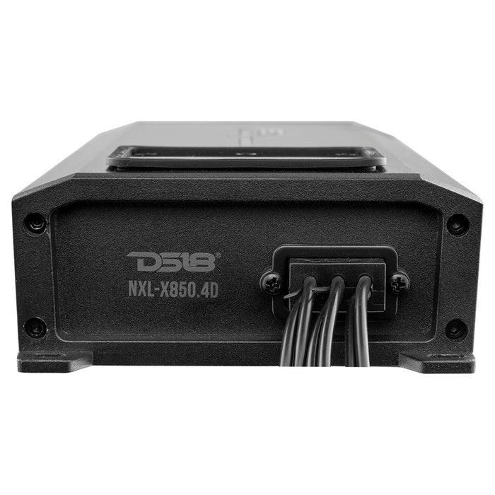 NXL-X850.4D DS18 NXL 4-Channel Full-Range Class D IP67 Marine and Powersports Amplifier - Image 4