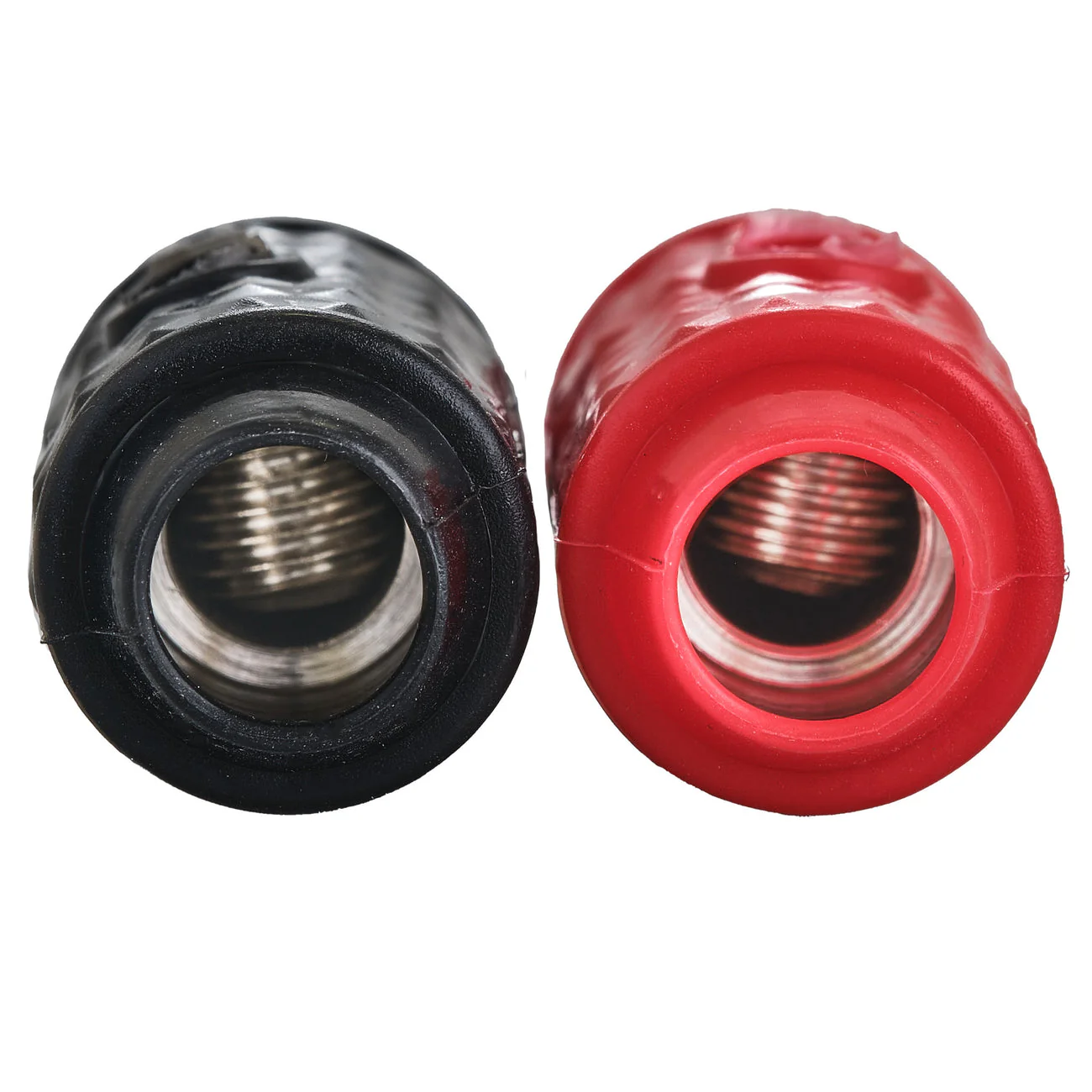 PI4/8 1/4-GA to 1/8-GA Amp Input Reducers with Offset Stub and Silicone Cover - Image 2