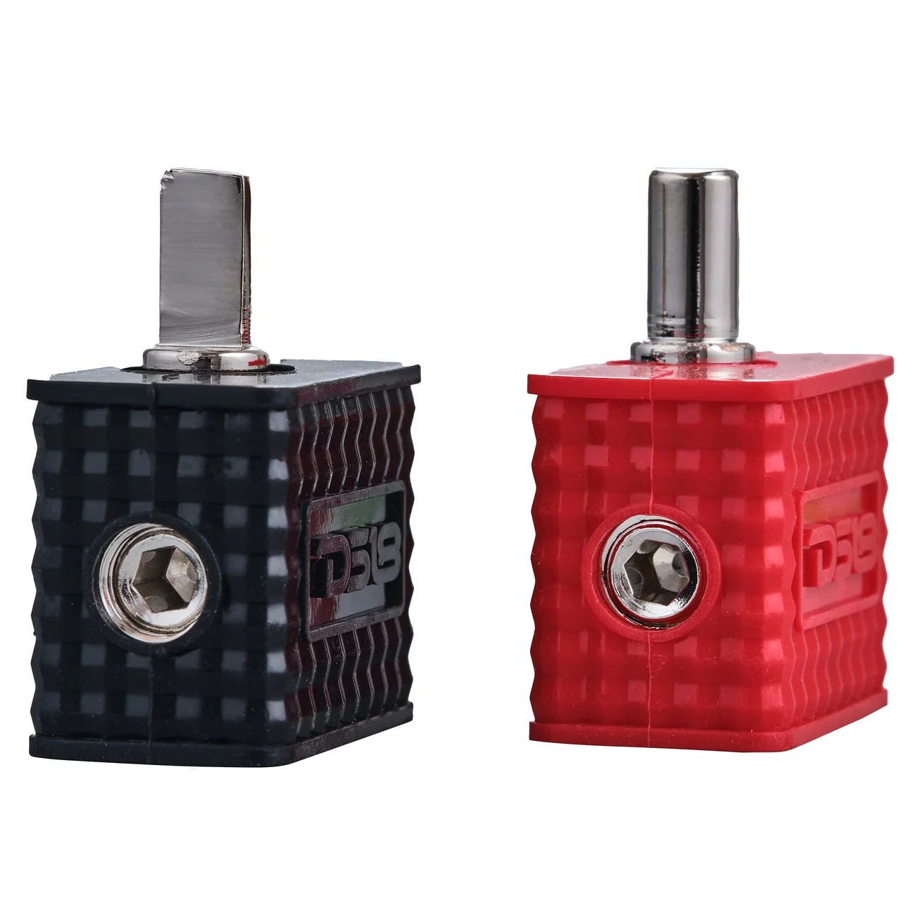 PID0/4 Dual 1/0-GA to 1/4-GA Amp Input Reducers with Offset Stub and Silicone Cover - Image 2