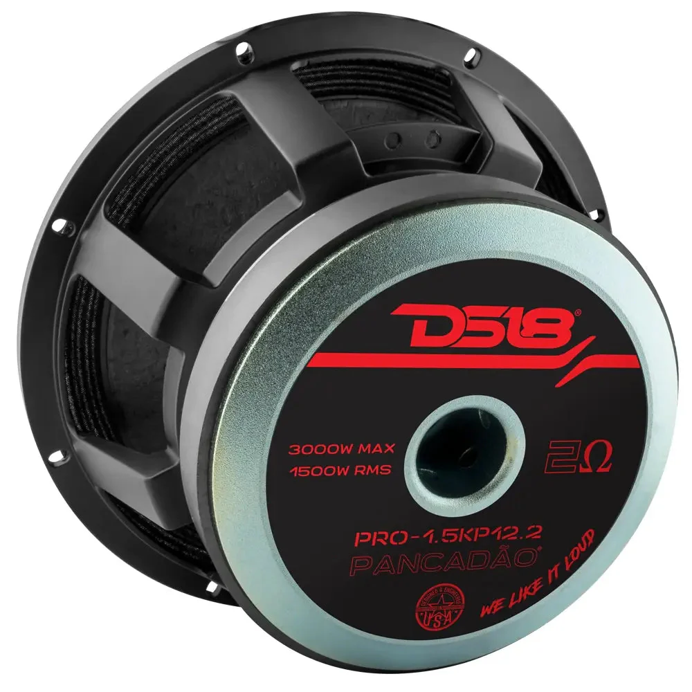 PRO-1.5KP12.2 Mid-Bass Loudspeaker 12" 1500 Watts Rms 2-Ohm - Image 6