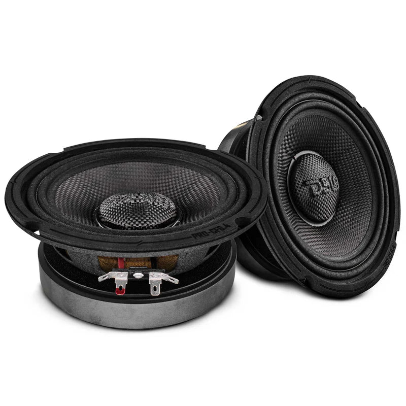 PRO-CF6.4 6.5” Motorcycle & Motorsports Loudspeaker With Water Resistant Carbon Fiber Cone | 4-Ohm 300W RMS - Image 2