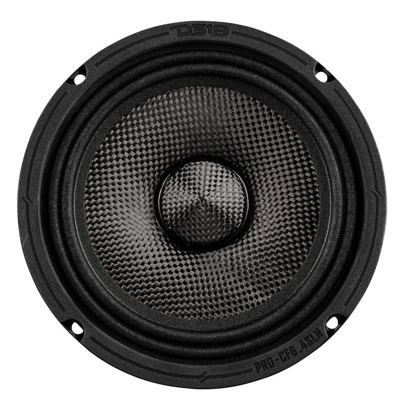 PRO-CF6.4SLN 6.5” Slim Motorcycle & Motorsports Loudspeaker With Neodymium Magnet and Water Resistant Carbon Fiber Cone | 4-Ohm 150W RMS - Image 4