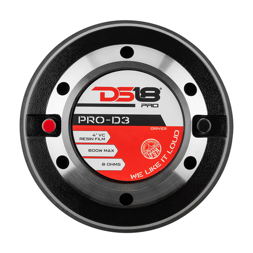 PRO-D3 Throat Bolt on Driver 600 Watts 4" Phenolic Vc 8-Ohm - Image 5