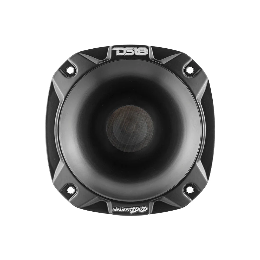 PRO-DKN1XS Throat Bolt On Neodymium Driver with Spacer, 2" Throat Titanium Voice Coil 640 Watts and PRO-HA52/BK Horn 680 Watts 118dB 8-Ohm Mounting Depth 5.22" Throat - Image 2