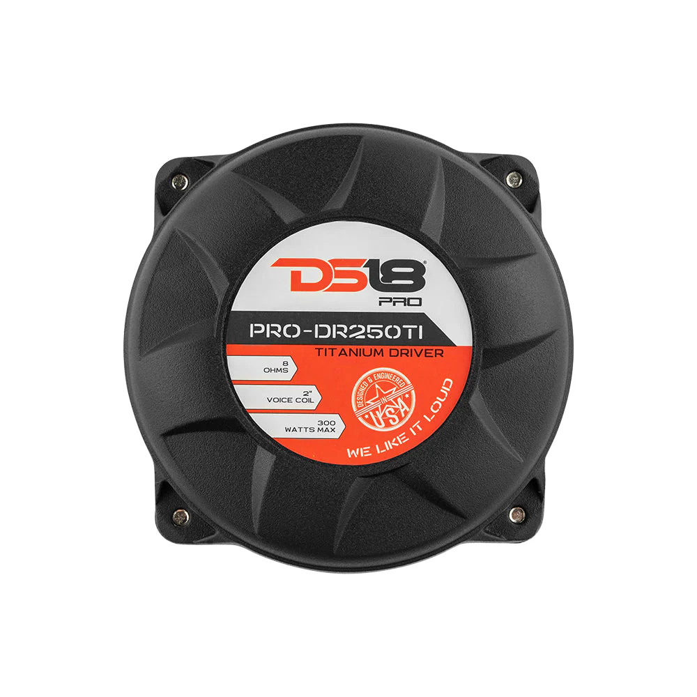 PRO-DR250TI 1" Throat Twist on Driver 200 Watts 2" Titanium Vc 8-Ohm - Image 5