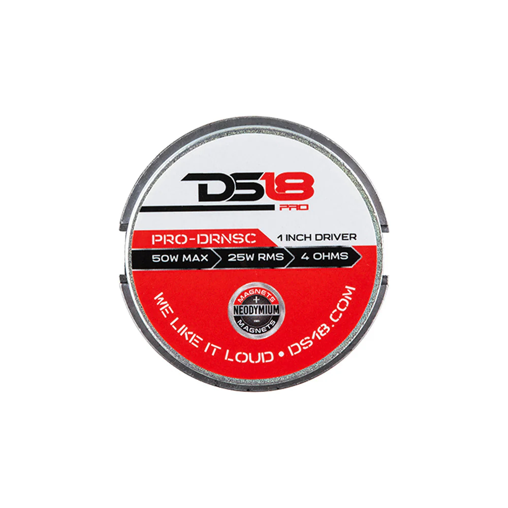PRO-DRNSC 1" Throat Twist On Neodymium Driver 120 Watts 1" Composite Polyamide Vc 4-Ohm - Image 5