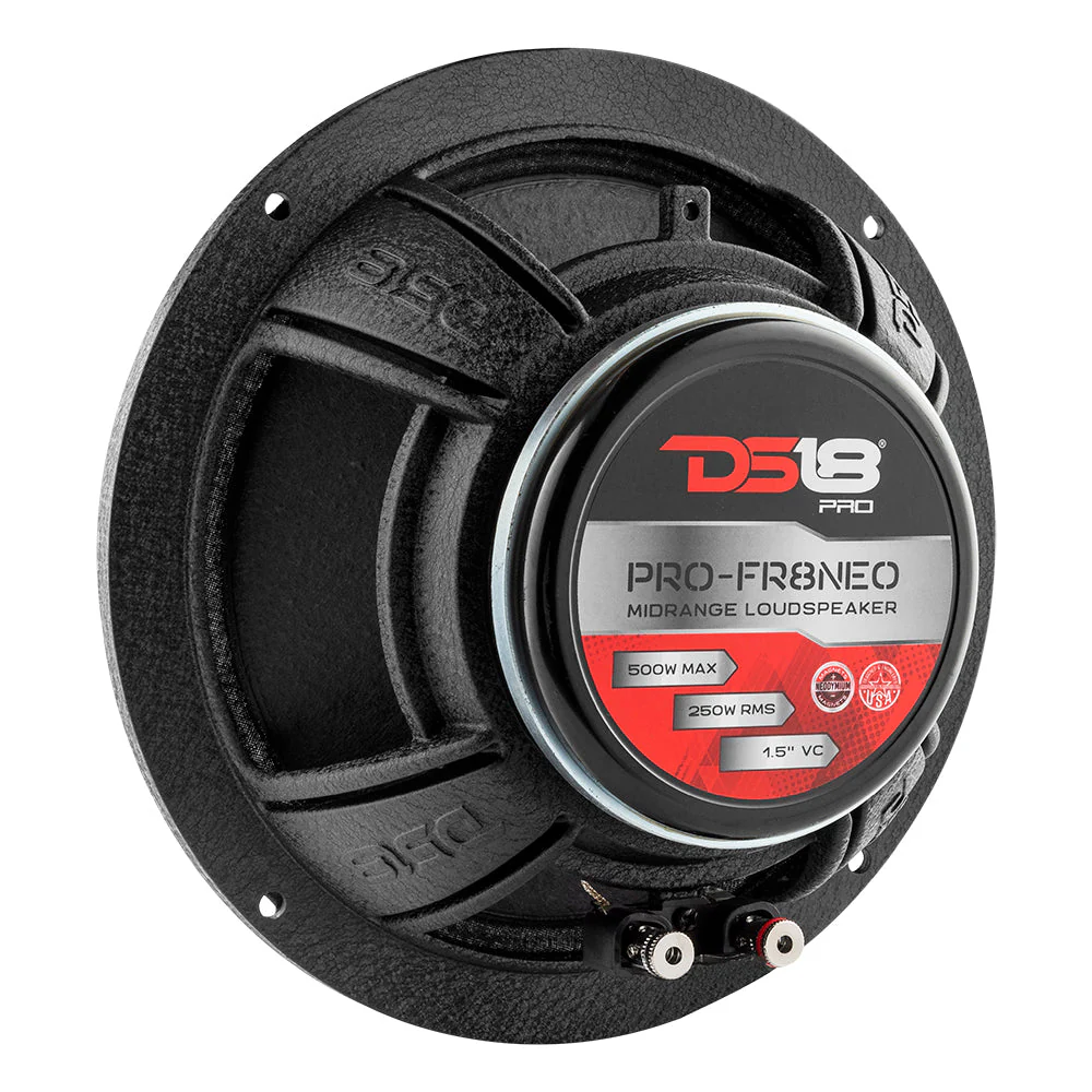 PRO-FR8NEO Neodymium Full-Range Bullet Loudspeaker 250 Watts Rms 4-Ohm - Image 8
