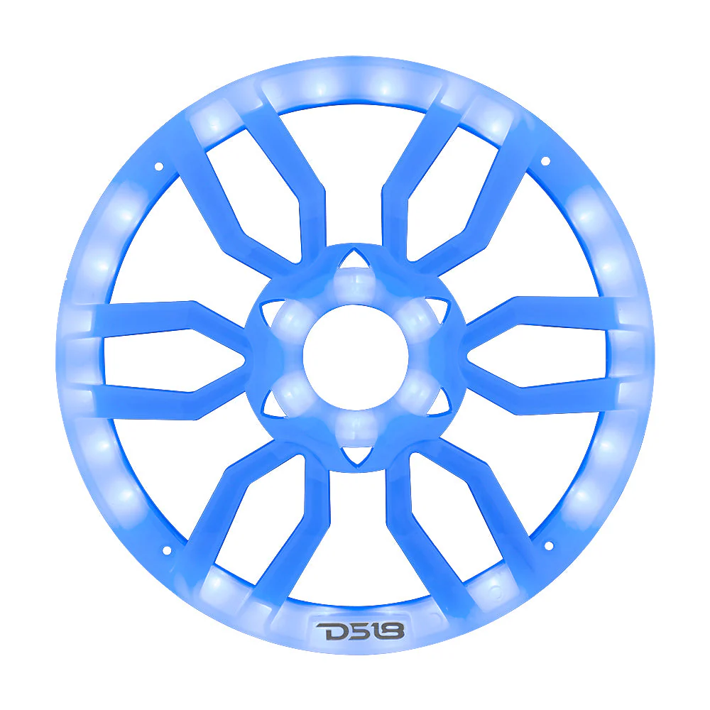 PRO-GRILL10RGB 10" Universal Speaker Grill Cover -RGB LED Lights - Image 3