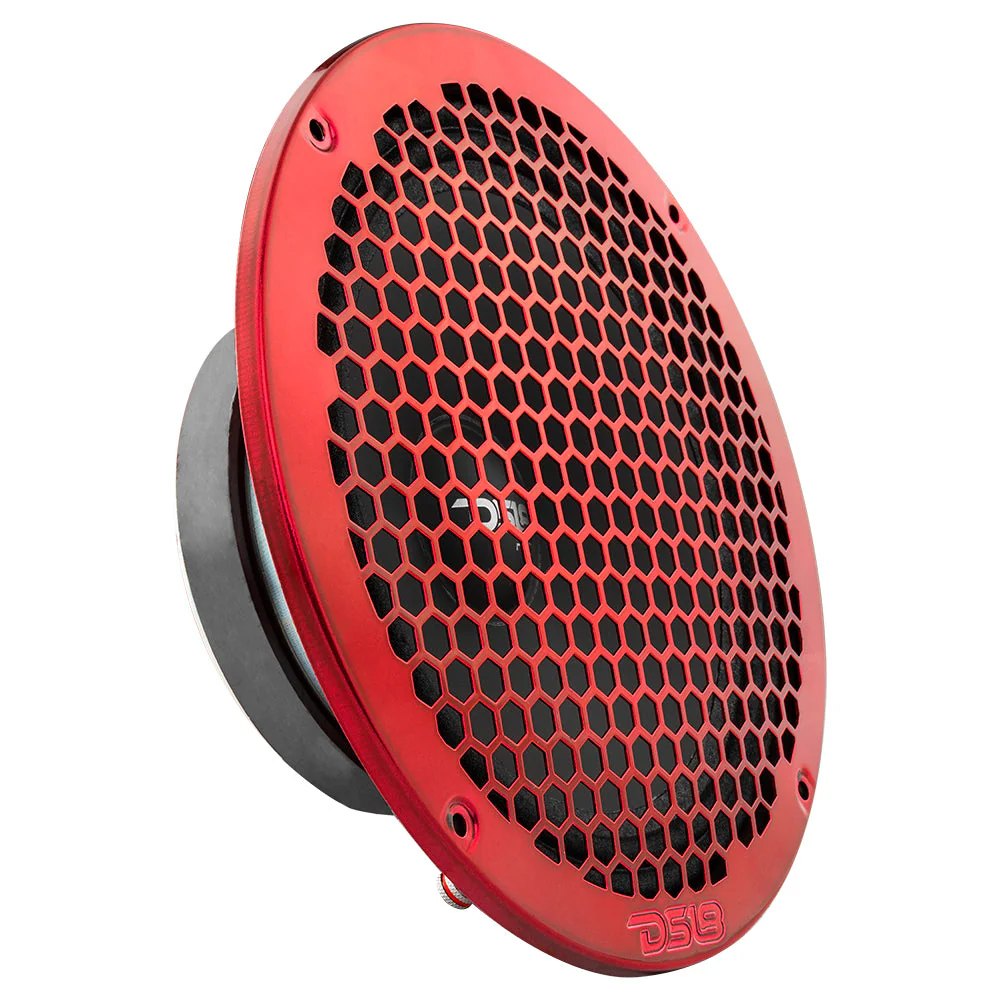 PRO-GRILL8MS/RD 8" Universal Shallow Metal Mesh Speaker Grill - Image 2