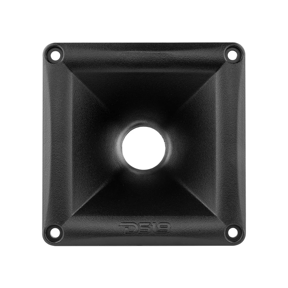 PRO-H44/BK 1" Throat Twist On 45x45° 2.68" Depth Plastic Horn - Image 2
