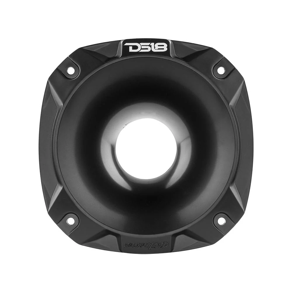 PRO-HP52/BK 2" Throat Shallow Bolt On 57° 2.61" Depth Plastic Horn - Image 2