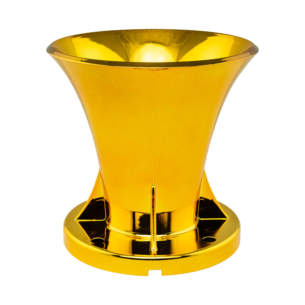 PRO-HPR/GD 2" Throat Bolt On Horn No Holes No Paint Raw - Image 4