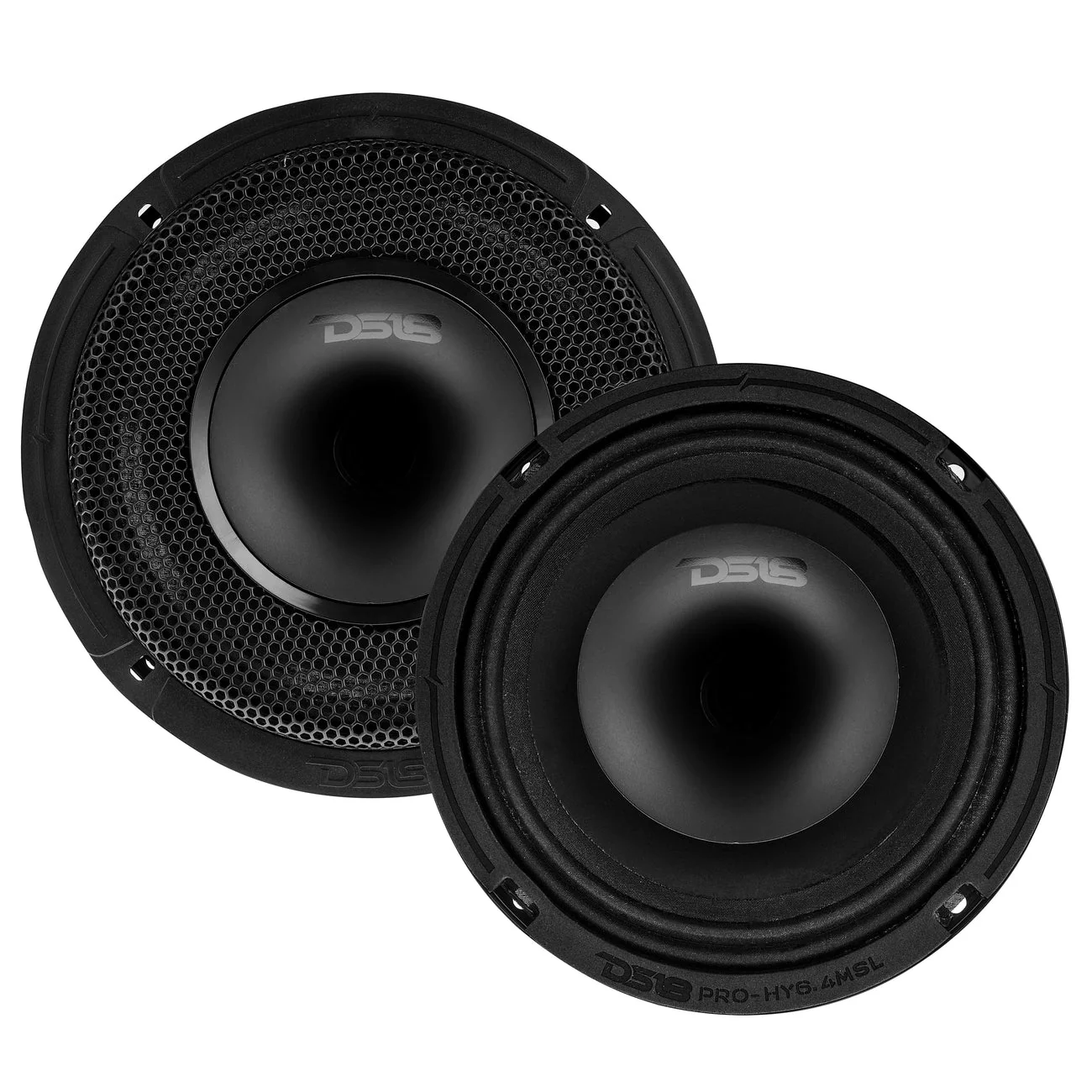 PRO-HY6.4MSL Shallow Coaxial Hybrid Mid-Range Loudspeaker with Built-in Driver 150 Watts Rms 4-Ohm - Image 5
