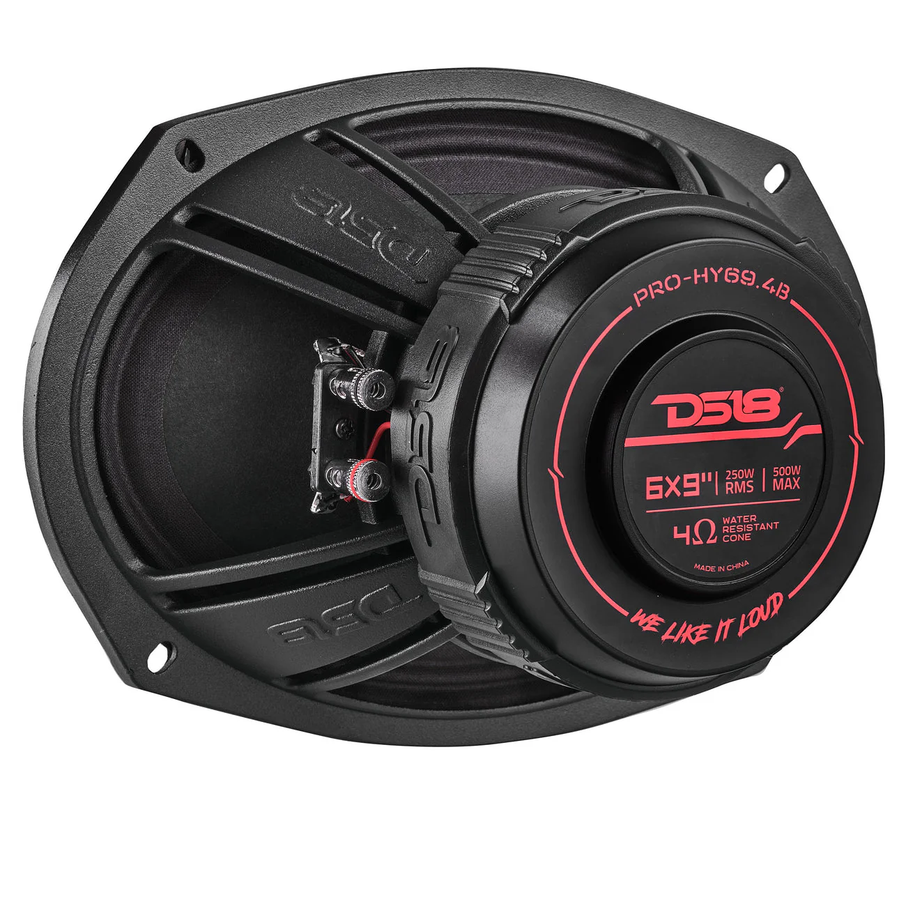 PRO-HY69.4B Water Resistant Hybrid Mid-Range Loudspeaker with Built-in Driver 250 Watts Rms 4-Ohm - Image 5