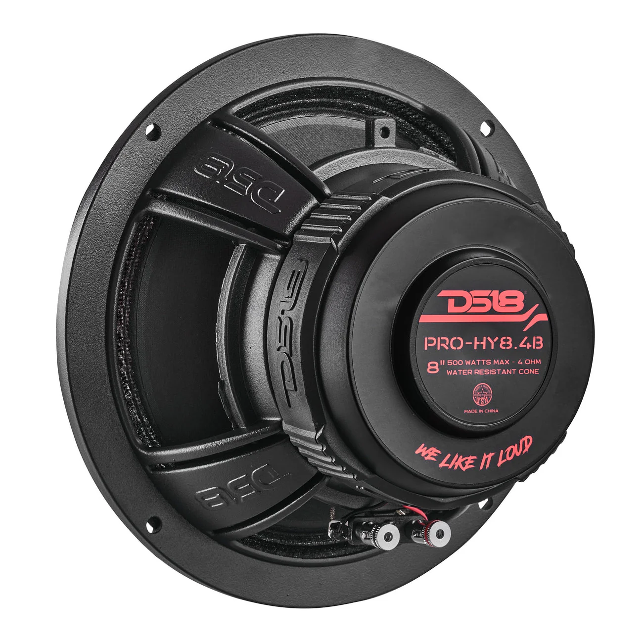 PRO-HY8.4B Coaxial Hybrid Mid-Range Water resistant Cone Loudspeaker with Built-in Driver 250 Watts Rms 4-Ohm - Image 6