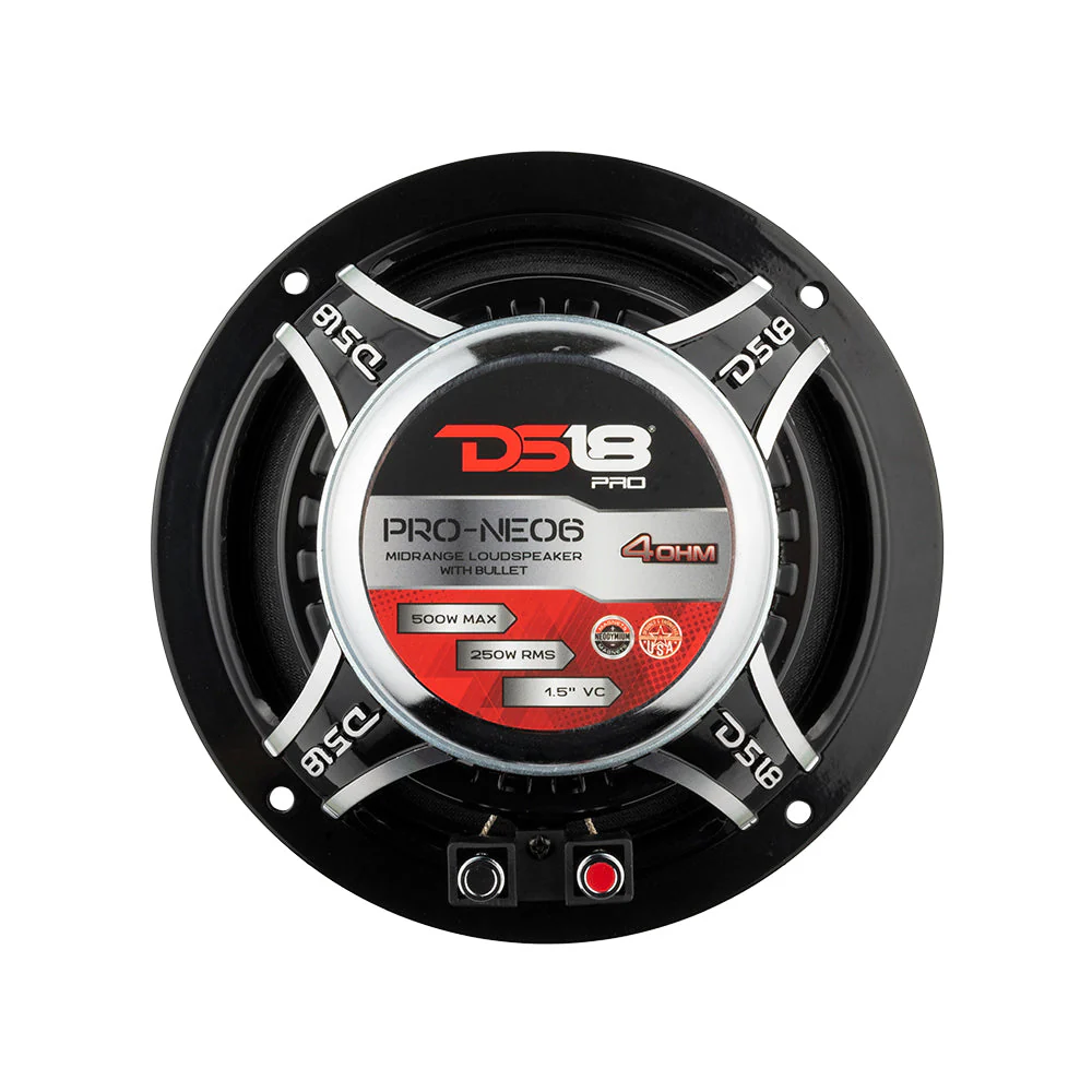 PRO-NEO6 6.5" Neodymium Mid-Range Bullet Loudspeaker 250 Watts Rms 4-Ohm - Image 6