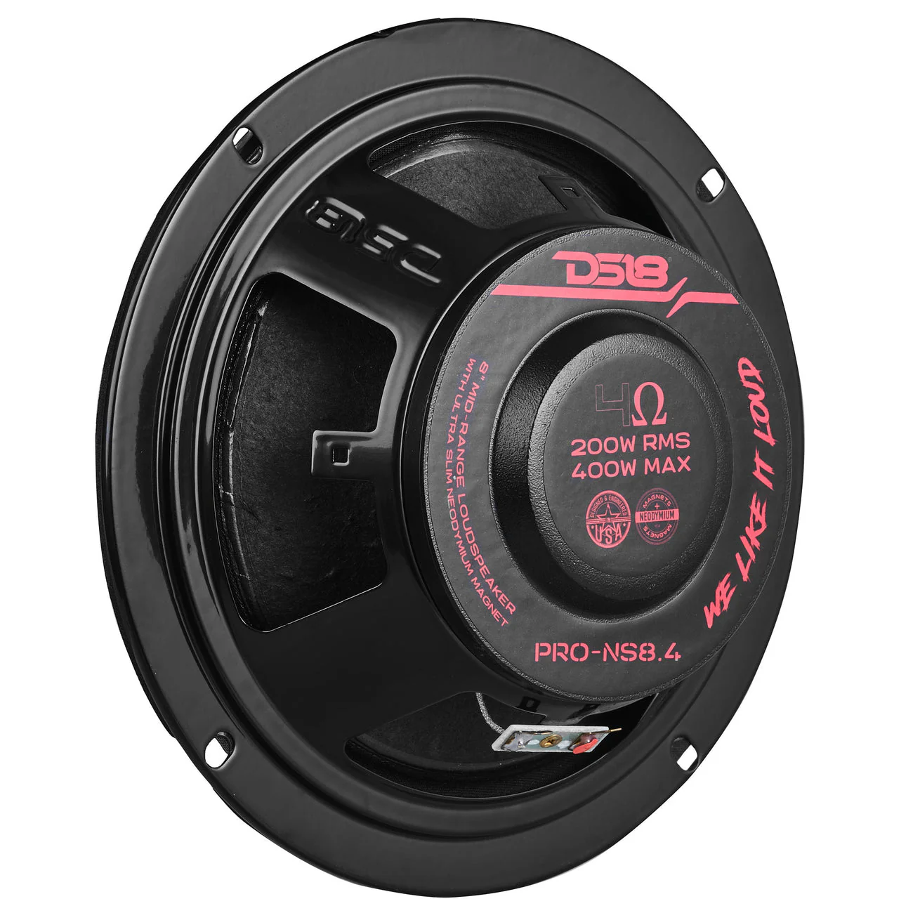 PRO-NS8.4 Shallow Neodymium Full-Range Loudspeaker - Image 6