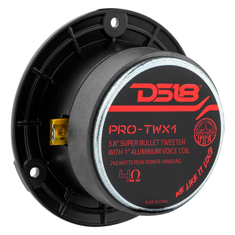 PRO-TWX1 3.8" Super Bullet Tweeter 120 Watts 1" Aluminum 4-Ohm Vc - Image 6