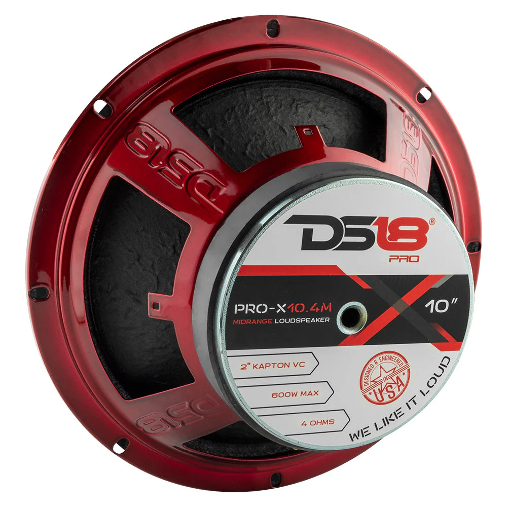 PRO-X10.4M MID-RANGE LOUDSPEAKER 300 WATTS RMS 4-OHM - Image 6
