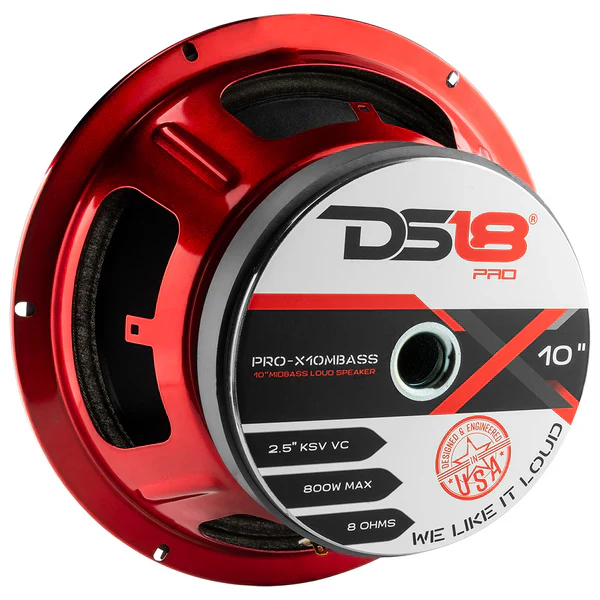 PRO-X10MBASS DS18 PRO-X 10 Mid-Bass Loudspeaker 400 Watts Rms 8-Ohm - Image 2