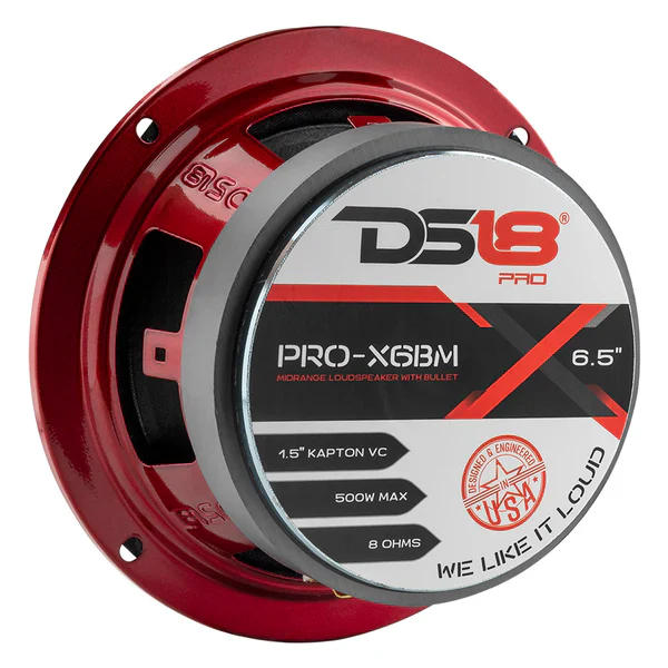 PRO-X6BM DS18 PRO-X 6.5 Mid-Range Bullet Loudspeaker 250 Watts Rms 8-Ohm - Image 3