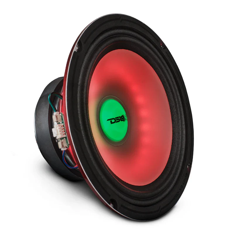 PRO-X8.4RGB 8" Mid-Range Loudspeaker with Dual RGB LED For Cone & Dust Cap 275 Watts 4-Ohm - Image 2