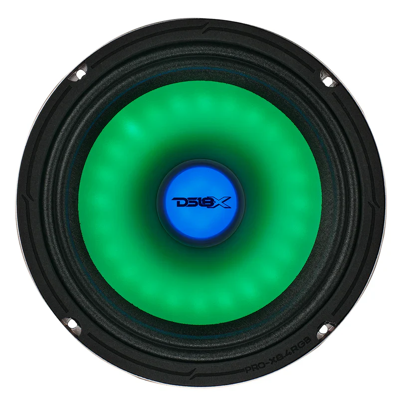PRO-X8.4RGB 8" Mid-Range Loudspeaker with Dual RGB LED For Cone & Dust Cap 275 Watts 4-Ohm - Image 4