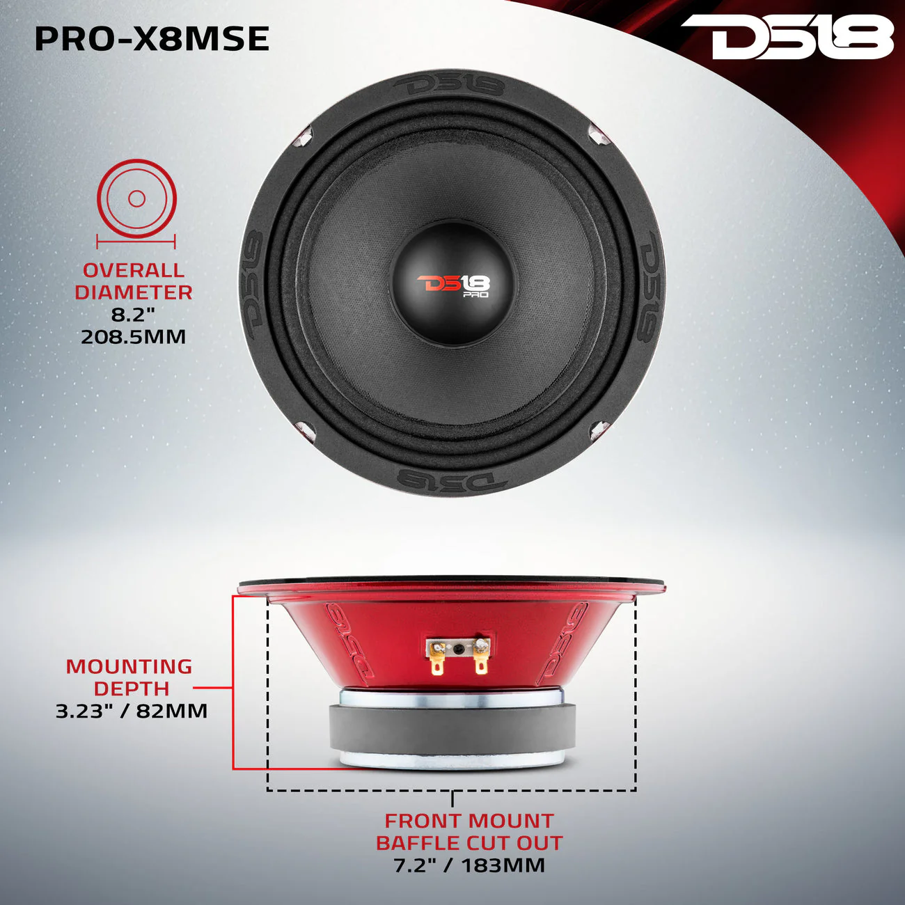 PRO-X8MSE  Mid-Range Loudspeaker - Image 7